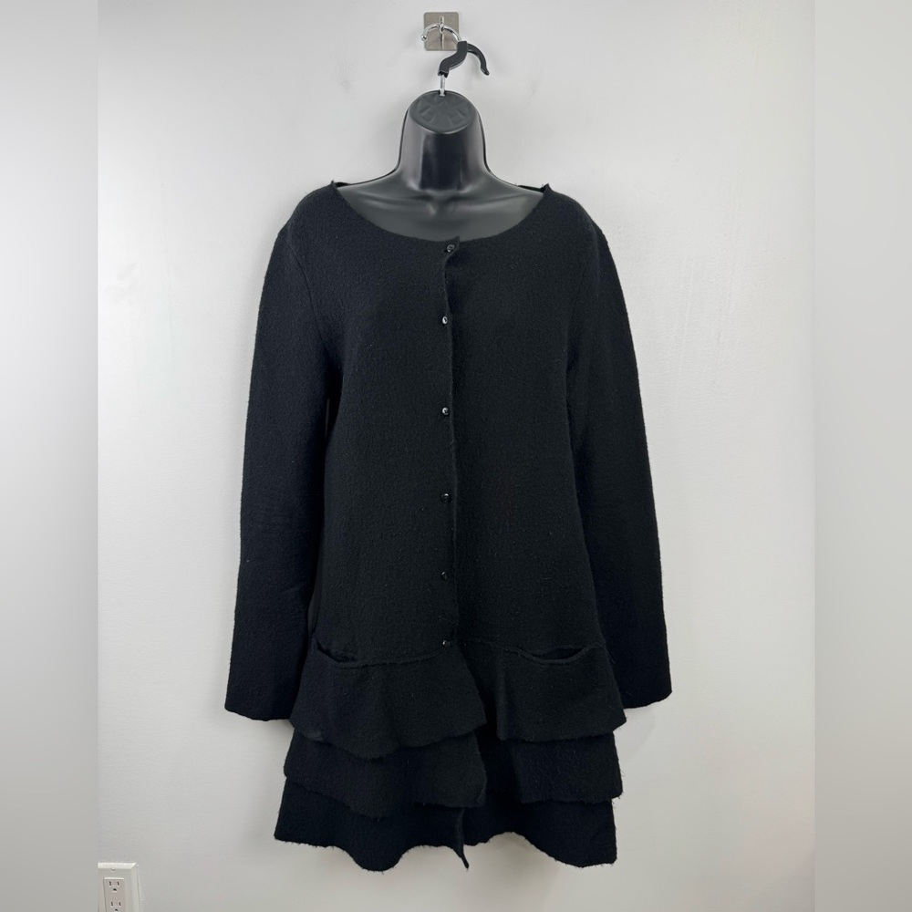 Joseph Women Wool Button‎ Down Dress Size Large
